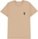 Arbor Range T-Shirt - sand - front