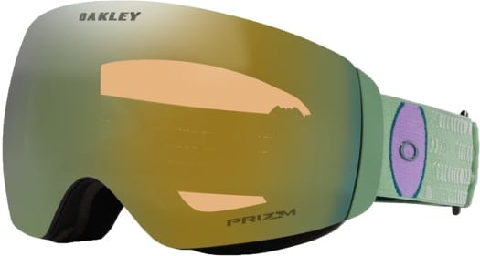 Oakley Flight Deck M Goggles - jade/prizm sage gold iridium lens - view large