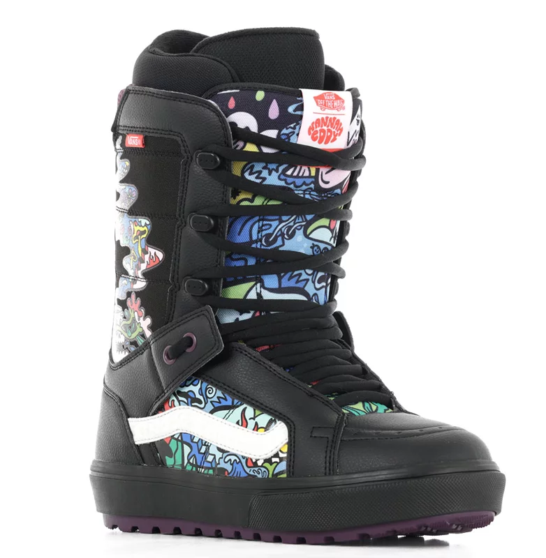 VANS Hannah Eddy ブラック/マルチ スノーボードブーツ Vans Women's Hi-Standard OG Snowboard Boots 2024 - (hannah