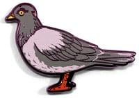 Anti-Hero OG Pigeon Lapel Pin
