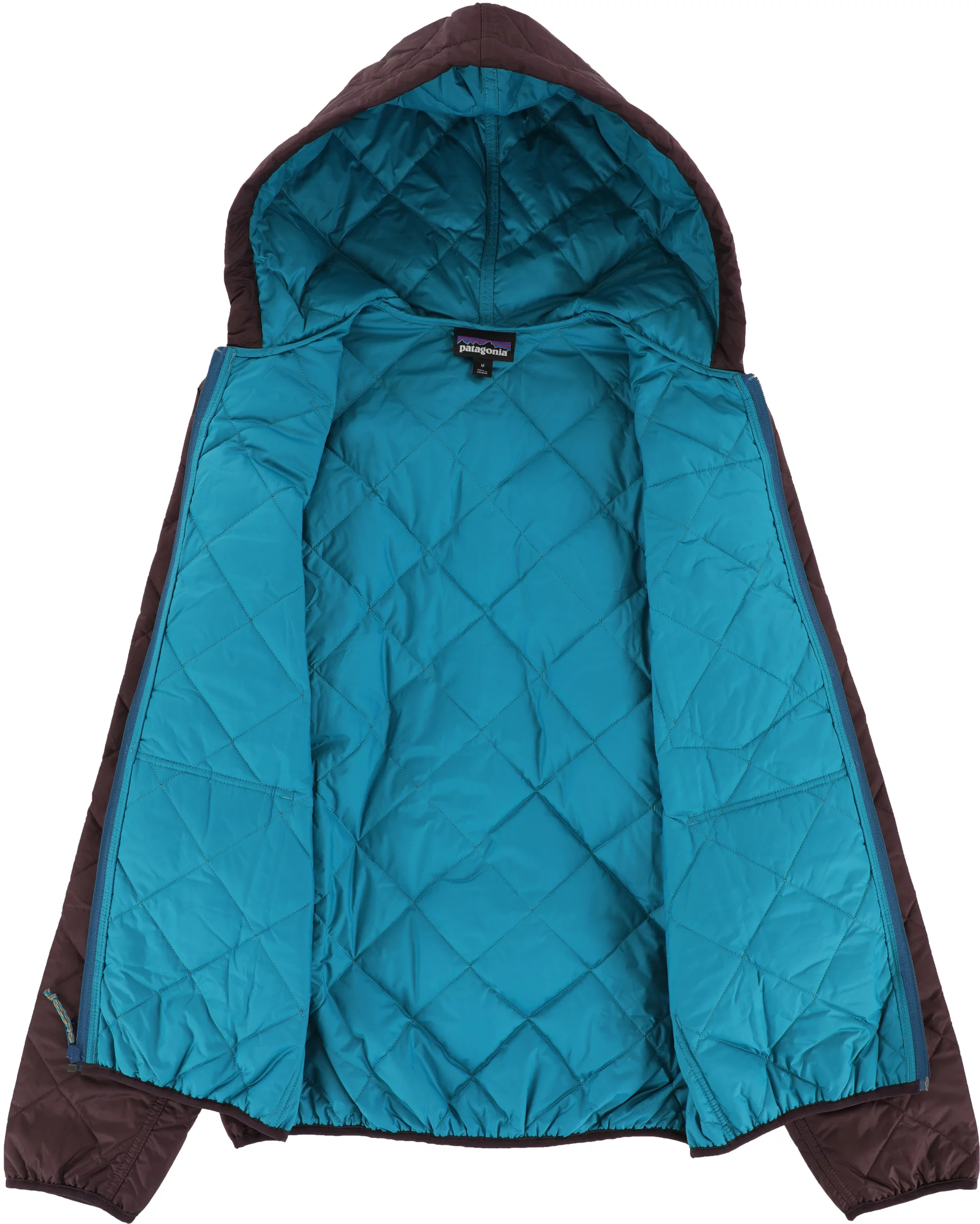 Patagonia Diamond Quilt Bomber Hoody Jacket - obsidian plum Patagonia Diamond Quilt Bomber Hoody Jacket - obsidian plum