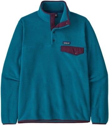 Patagonia Lightweight Synchilla Snap-T Pullover - belay blue - view large