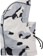 Burton Bonded Hood Face Mask - stout white cookie camo