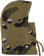 Burton Burke Hood Face Mask - forest moss cookie camo