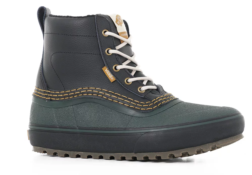 Vans leather boots mens hot sale