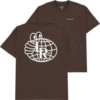 Last Resort AB LRAB Atlas Monogram T-Shirt - dark brown - view large