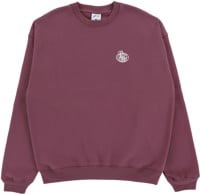 Last Resort AB Atlas Monogram Crew Sweatshirt - plum