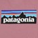 Patagonia P-6 Logo Uprisal Crew Sweatshirt - evening mauve - reverse detail