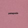 Patagonia P-6 Logo Uprisal Crew Sweatshirt - evening mauve - front detail