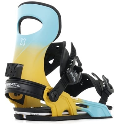 Bent Metal Women's Forte Snowboard Bindings 2024 - blue/orange - view large