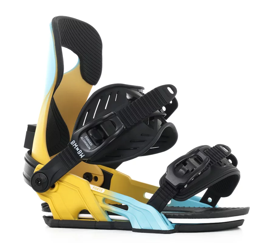 Bent Metal Women's Forte Snowboard Bindings 2024 - blue/orange