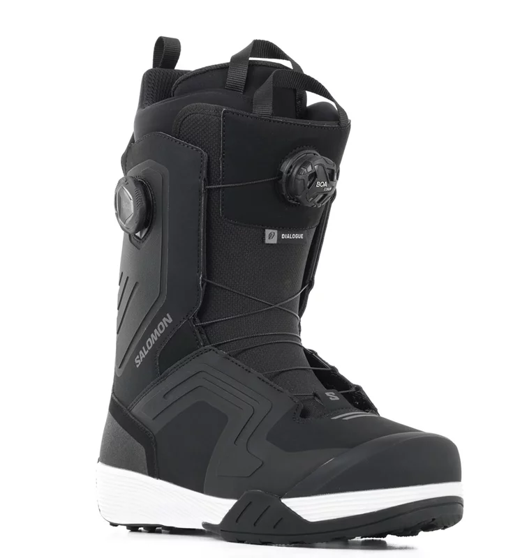 Salomon Dialogue Dual Boa Snowboard Boots 2025 - black | Tactics