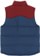 Patagonia Reversible Bivy Down Vest - tidepool blue - reverse