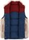 Patagonia Reversible Bivy Down Vest - tidepool blue - alternate open