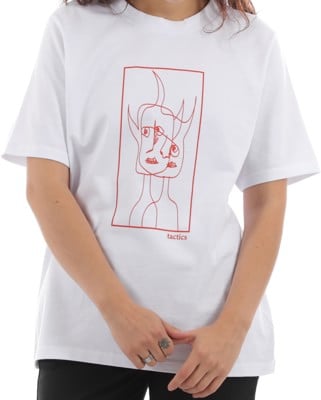 Tactics Women's Devil Face Heavy T-Shirt - white - view large