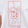 Tactics Women's Devil Face Heavy T-Shirt - white - front detail