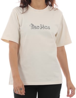 Tactics Women's Happy Wordmark Heavy T-Shirt - natural - view large