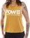 Protect Our Winters Women's POW Stacked Logo Racerback Cropped Tank - heather mustard