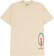 Tactics Shapes Garment Dye T-Shirt - natural - front