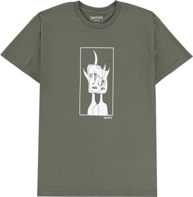 Tactics Devil Face T-Shirt - olive - view large