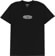 Tactics Oval Logo T-Shirt - black