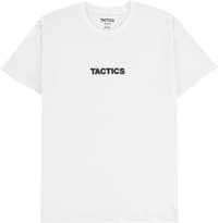 Tactics Wordmark T-Shirt - white
