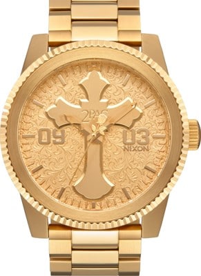 Nixon Tupac Corporal Watch - gold/gold - view large