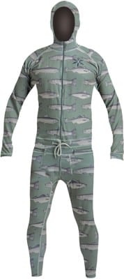 Airblaster Classic Ninja Suit (Closeout) - olive fish - view large