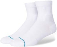 Stance Icon Quarter 3-Pack Sock - white
