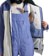 Burton Women's Pillowline GORE-TEX 2L Insulated Jacket (Closeout) - slate blue/stout white - inside