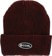 Coal Benny Beanie - dark red