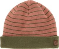 Coal Harbor Beanie - olive stripe