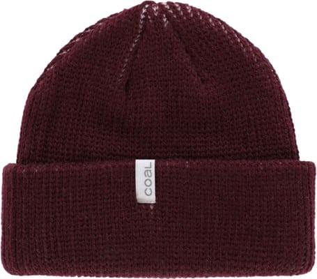 Coal Frena Beanie - aubergine rib - view large