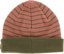 Coal Harbor Beanie - olive stripe - reverse