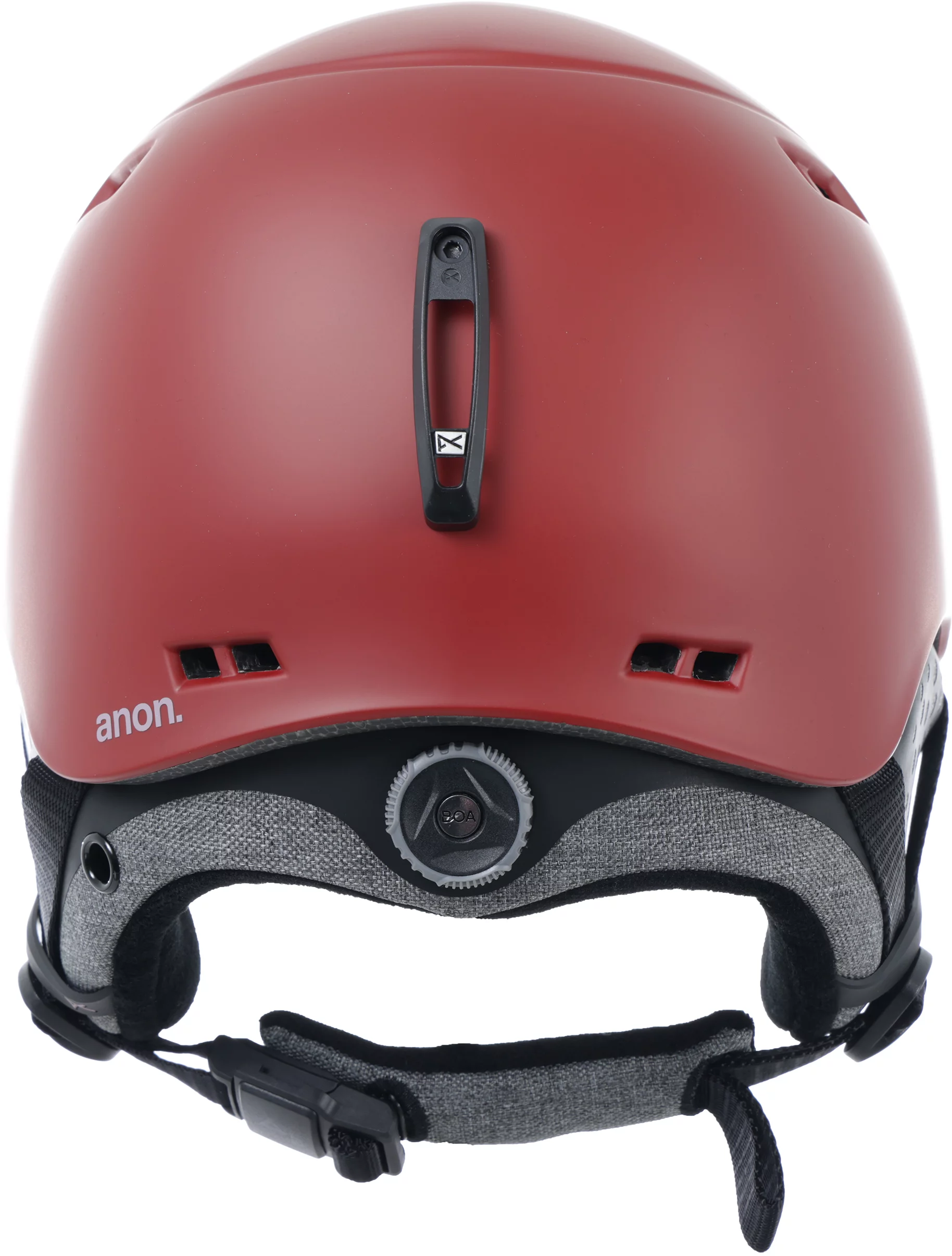 anon men's invert vented ski snowboard helmet Merak WaveCel Anons Logan WaveCel helmet pairs 3D cellular protection with an in Anon Logan WaveCel Helmet Black