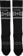 Coal Midweight Snow Snowboard Socks - black - front