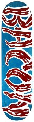 Bacon Skateboards Classic Logo 8.25 Skateboard Deck - blue - view large
