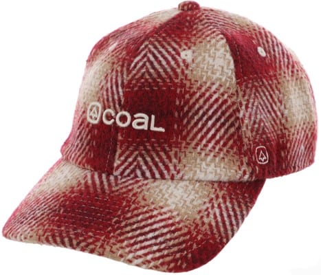 Coal Encore Snapback Hat - red plaid - view large
