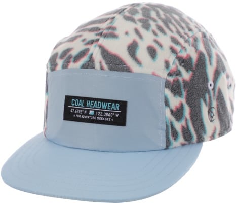 Coal Bridger Fleece 5-Panel Hat - abstract animal - view large