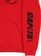 CAPiTA Octa Hoodie - fiery red - alternate side