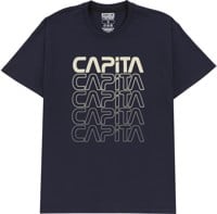 CAPiTA Worm T-Shirt - washed navy