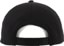 Tactics Zager Wool Snapback Hat - black - reverse