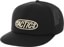 Tactics Oval Logo Trucker Hat - black