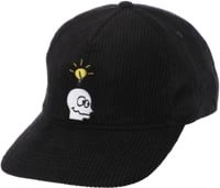 Tactics The Thinker Snapback Hat - black cord