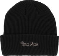 Tactics Happy Wordmark Beanie - black