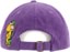 Carpet Dino Corduroy Snapback Hat - purple - reverse