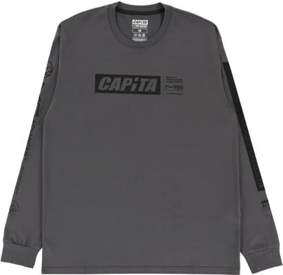 CAPiTA Mothership L/S T-Shirt - charcoal - view large