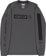 CAPiTA Mothership L/S T-Shirt - charcoal - alternate