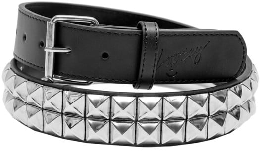 Loosey Stud Finder Belt - black/silver studs - view large