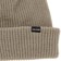 Volcom Sweep Lined Fleece Beanie - light military - front detail